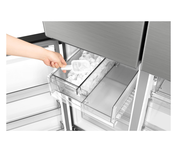 Lodówka Midea MDRM923CIE46M Multidoor No Frost 177,5cm Inox Dzbanek Kostkarka 706L - 1525960 - zdjęcie 12